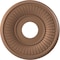 Ekena Millwork Berkshire Thermoformed PVC Ceiling Medallion Fits Canopies up to 5 3/4-in., Aged Copper CMP13BECAC - alternate 1